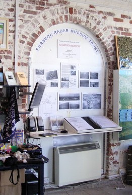 Radar exhibition at Swanage Museum Heritage Centre - click to enlarge